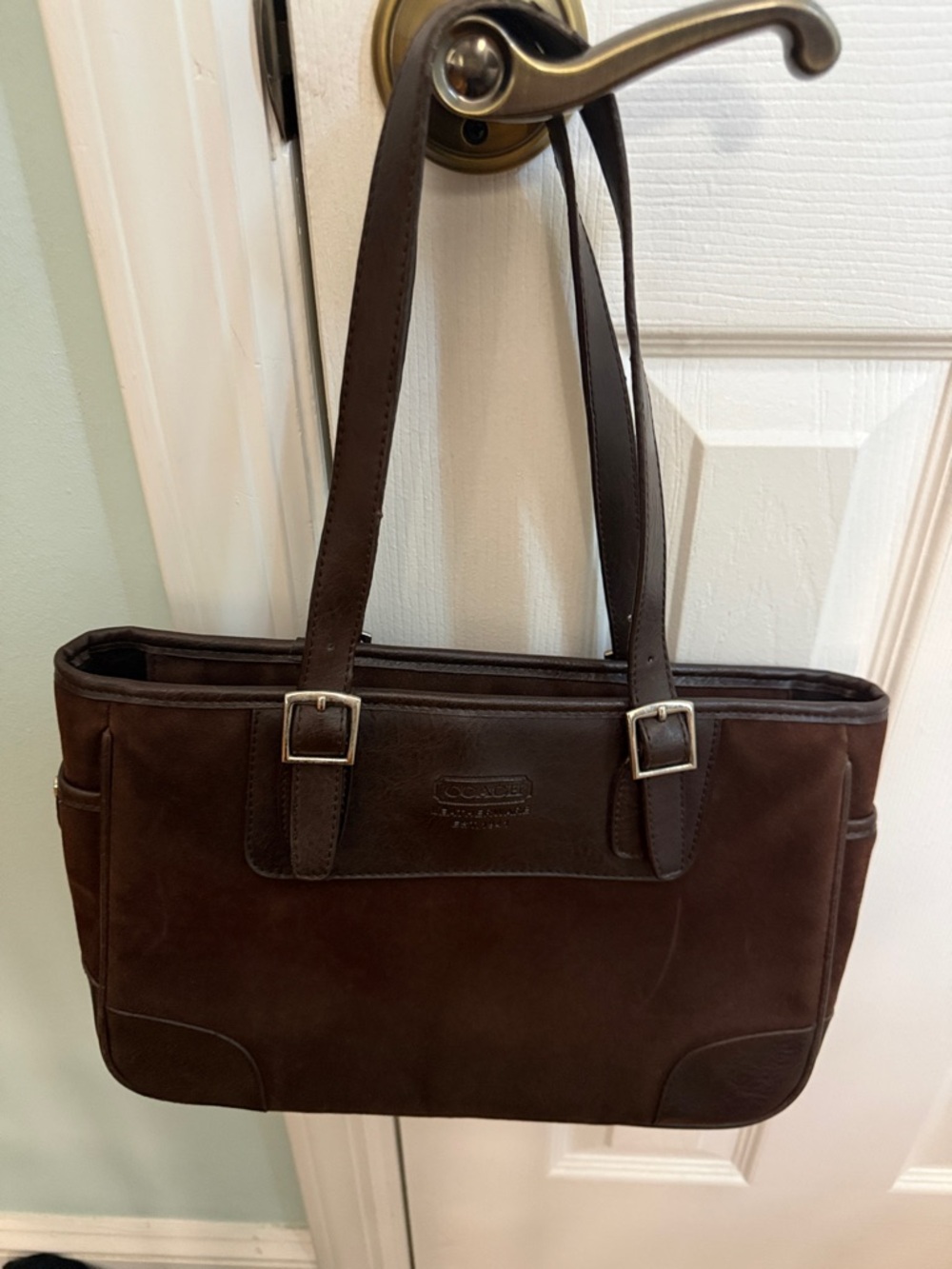 Coach Dark Brown Shoulder Tote